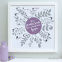 Personalised Our Aunty Loves…Framed Print, thumbnail 4 of 6