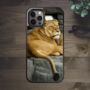 Lioness Relaxing iPhone Case, thumbnail 1 of 4