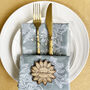 Sunflower Personalised Place Setting Wedding Table Decor, thumbnail 3 of 6