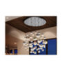Dimmable 55 Light Integrated LED Pendant Bluetooth, thumbnail 1 of 4