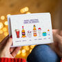 Personalised Family Christmas Cards Pack Of 10, thumbnail 2 of 8