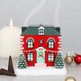 Christmas House Incense Cone Burner, thumbnail 1 of 4