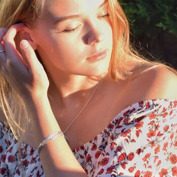 Set Of Three Sterling Silver Layer Bracelets, 2 of 4