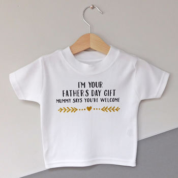 I'm Your Father's Day Gift Cheeky T Shirt, 3 of 5