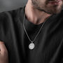 Sterling Silver Eye Of Horus Necklace For Men, thumbnail 3 of 8
