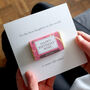 Personalised 21st Birthday Chocolate Card, thumbnail 2 of 4