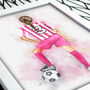 Football Personalised Print Customisable, thumbnail 3 of 10