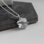 Swarovski Crystal Snowflake Necklace, thumbnail 3 of 9