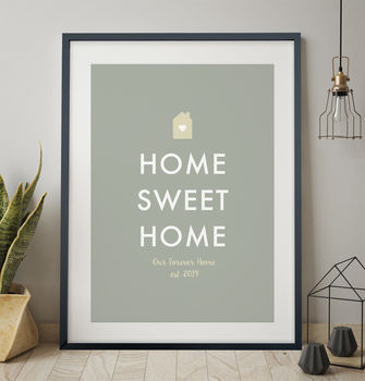 Our Home Personalised Print, 6 of 12
