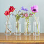 60th Birthday Vintage Glass Vases, thumbnail 1 of 3
