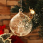 G Decor Set Of Two Glass Angel Christmas Tree Baubles, thumbnail 3 of 9