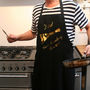 Personalised Apron 'Your Cooking Rocks!', thumbnail 1 of 5
