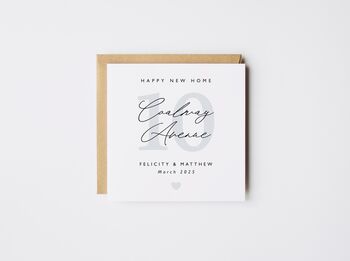 Personalised New Home Card *Colour Options, 4 of 6