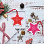 Personalised Star Christmas Tree Decoration, thumbnail 1 of 5