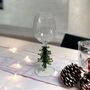 Christmas Tree Stem Wine Glass, thumbnail 2 of 6