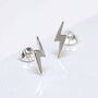 Sterling Silver Strike Studs, thumbnail 1 of 8