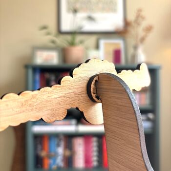 Morally Grey Genre Divider Bookshelf Sign, 4 of 6