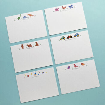 Personalised Birds Correspondence Cards / Notelets, 4 of 6