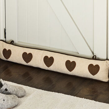 Country Hearts Doorstop And Draught Excluder, 3 of 7