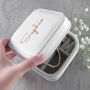 Personalised White Travel Jewellery Case, thumbnail 3 of 4