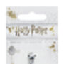 Harry Potter Hufflepuff Crest Slider Charm Silver, thumbnail 2 of 2