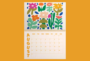 2026 Colourful Illustrated Wall Calendar, 11 of 12