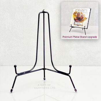 She Said Yes Personalised Rock Photo Slate Couples Engagement Gift, 5 of 6