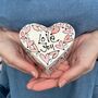 Personalised Ceramic Heart Box, thumbnail 1 of 9