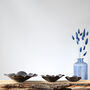 Botanical Flower Candle Bowls. Hand Forged Iron Candle Holders, Limited Edition, thumbnail 1 of 8