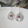Birthstone Swirl Earrings, thumbnail 9 of 10