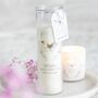 Butterflies Appear Vanilla Tube Candle, thumbnail 1 of 2
