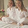 Girl's Personalised Butterfly Cotton Pj's, thumbnail 3 of 3