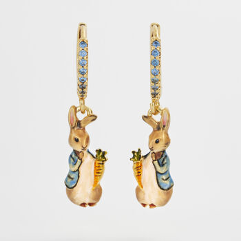 Fable England X Peter Rabbit Carrot Charm Earrings, 2 of 9