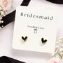 Bridesmaid Earrings Gift, thumbnail 9 of 9