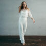 Beaded Bridal Top | Sequined Wedding Dress Topper, thumbnail 7 of 11