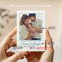 Personalised New Baby Photo Block For New Parents, thumbnail 3 of 10