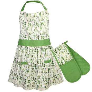 Personalised Apron And Oven Glove Gift Set, 2 of 6
