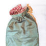 Large Sari Gift Pouches, Reusable, Handmade, thumbnail 10 of 11