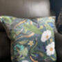 Velvet Paradise Peacock 50 X 50cm Cushion, thumbnail 2 of 3
