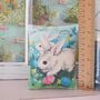 Vintage Style Easter Bunny Lavender Sachet Gift Decoration, thumbnail 5 of 7