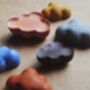 Cloud Shaped Jumbo Beeswax Crayons – Set Of Five In A Tin, thumbnail 2 of 3