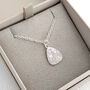 Dainty Droplet Fingerprint Charm, thumbnail 6 of 6