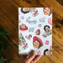 Hyacinth Bucket / Keeping Up Appearances A5 Notebook, thumbnail 1 of 6