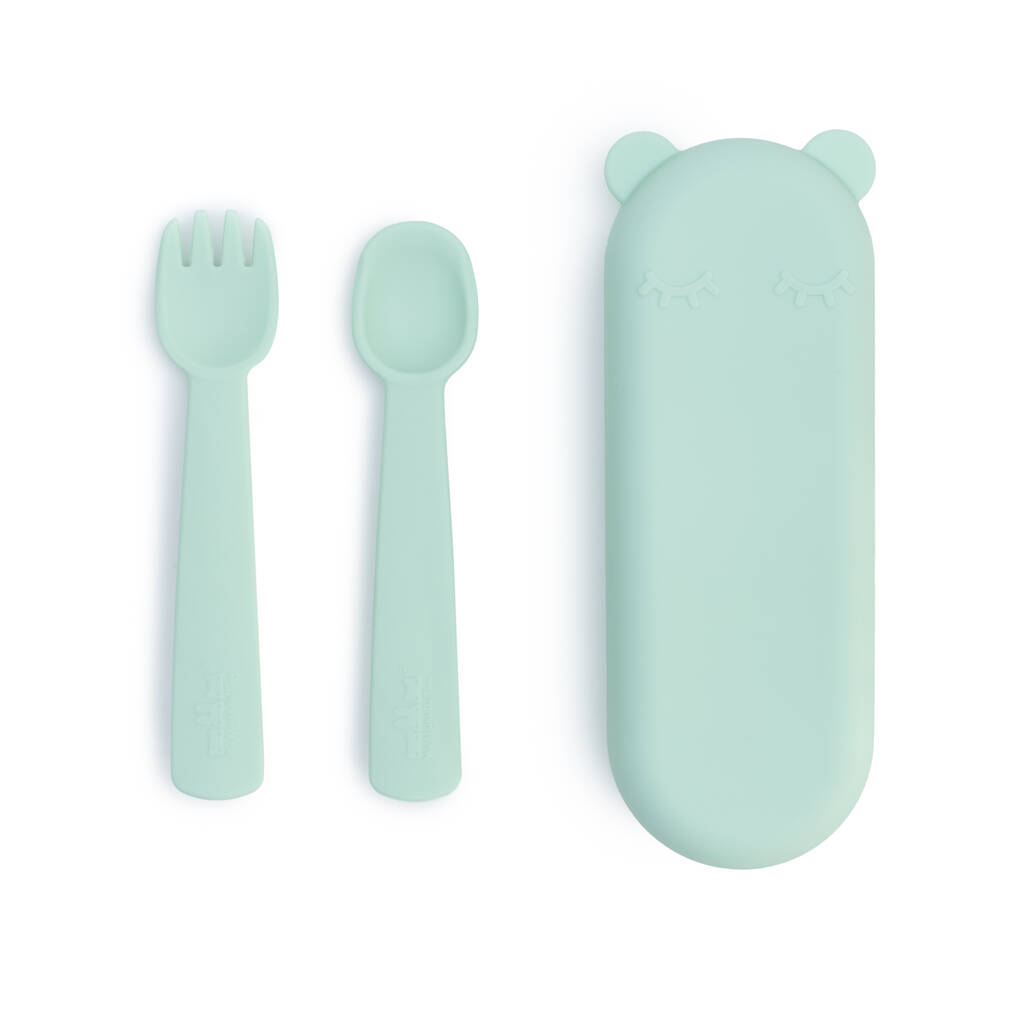 Eco Friendly Silicone Reusable Fork, Spoon And Case, 1 of 7