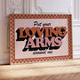 Put Your Loving Arms Around Me| Music Poster | Wall Art | Typographic | Quote | Wall Decor | House Music Print |, thumbnail 1 of 5