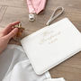 Personalised Bride's Clutch Bag, thumbnail 2 of 4