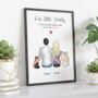 Personalised Couples Print With Pets, thumbnail 1 of 12