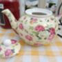Two Cup Teapot In Rose Design, thumbnail 4 of 7