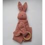 Personalised Bunny Comforter And Teether, thumbnail 3 of 12