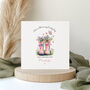 Customisable Mother's Day Card. Wellies Design, thumbnail 2 of 2